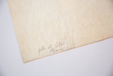 Antique drawing reverse, showcasing aged paper texture and handwritten 'gate at Citadel Plymouth' inscription.