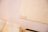 Handwritten 'Lydford' inscription, dated Sept 1887, on antique watercolor paper.