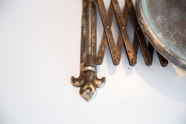 Antique Fleur De Lis Shaving Mirror // ONH Item 6701 Image 2