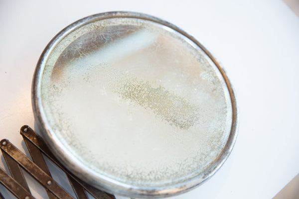 Antique Fleur De Lis Shaving Mirror // ONH Item 6701 Image 3