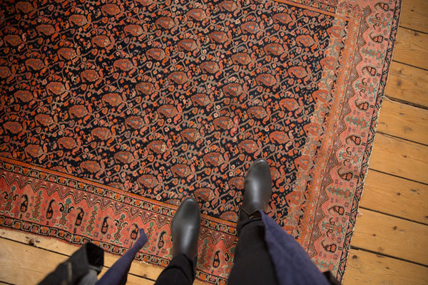 Antique Mission Malayer Rug / ONH item 6705 image 1