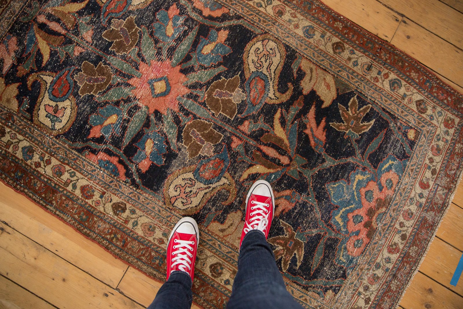 Antique Kurdish Bijar Rug / ONH item 6707 Image 1