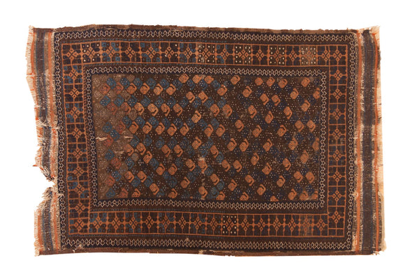 3.5x5 Antique Belouch Rug // ONH Item 6710