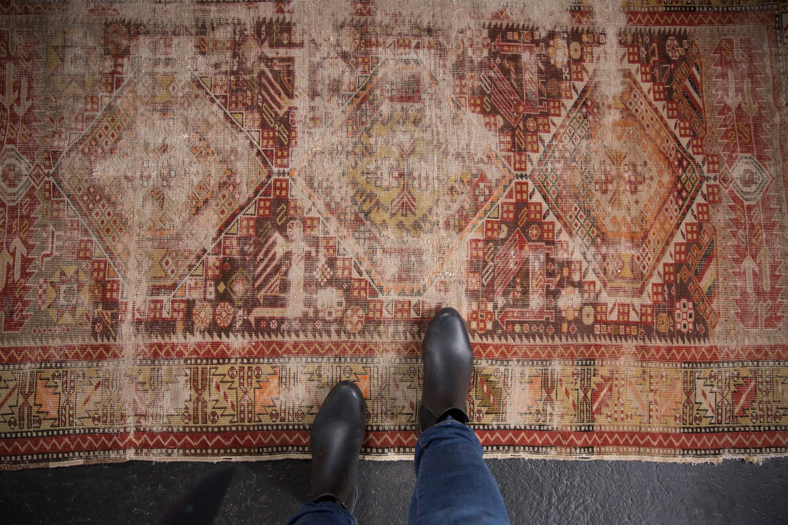 3.5x6 Antique Caucasian Rug // ONH Item 6713 Image 1