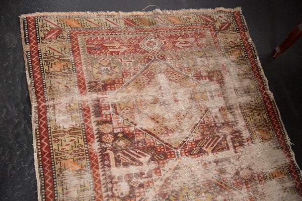 3.5x6 Antique Caucasian Rug // ONH Item 6713 Image 7