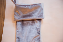 Made in USA Velvet Stocking Lavender Silver // ONH Item 6726 Image 1