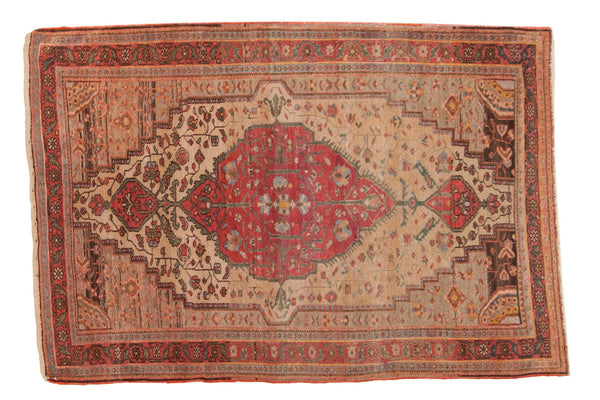 3.5x5 Vintage Farahan Sarouk Rug // ONH Item 6740