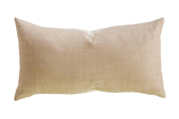 Neutral Linen Lumbar Pillow // ONH Item 6744