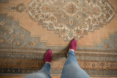 6x9.5 Vintage Distressed Oushak Carpet // ONH Item 6747 Image 1
