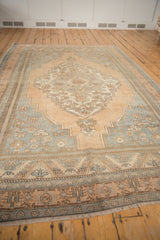 6x9.5 Vintage Distressed Oushak Carpet // ONH Item 6747 Image 10