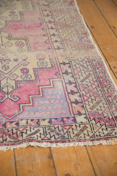 3.5x8.5 Vintage Distressed Oushak Rug Runner // ONH Item 6749 Image 10
