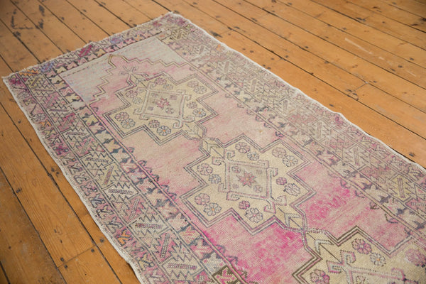 3.5x8.5 Vintage Distressed Oushak Rug Runner // ONH Item 6749 Image 11