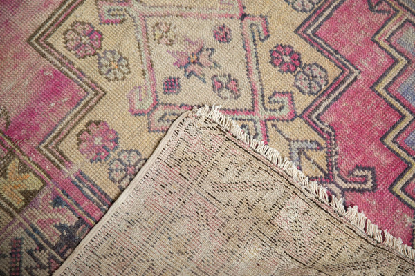 3.5x8.5 Vintage Distressed Oushak Rug Runner // ONH Item 6749 Image 12