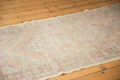 3.5x9 Vintage Distressed Oushak Rug Runner // ONH Item 6751 Image 7