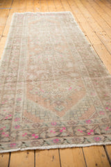 3.5x9 Vintage Distressed Oushak Rug Runner // ONH Item 6751 Image 9