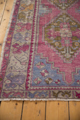 Vintage Distressed Oushak Rug Runner / ONH item 6754 Image 3
