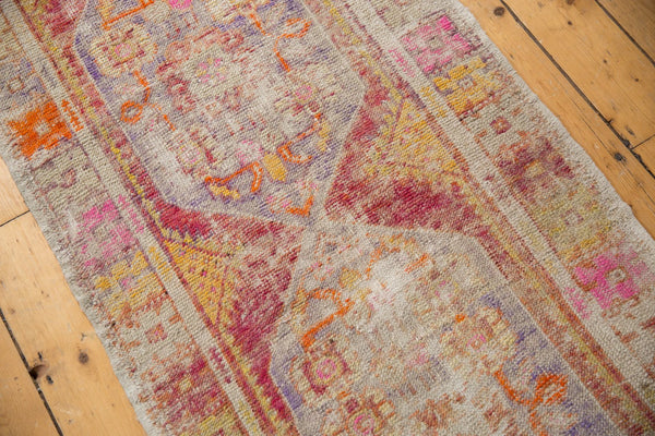 2.5x6 Vintage Distressed Oushak Rug Runner // ONH Item 6755 Image 5