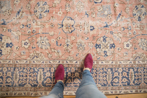 Vintage Distressed Oushak Carpet / ONH item 6759 Image 1