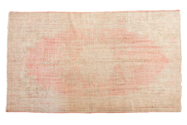 Vintage Distressed Oushak Carpet / ONH item 6761