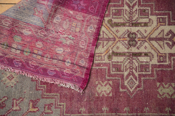 Vintage Distressed Oushak Rug Runner / ONH item 6762 Image 9