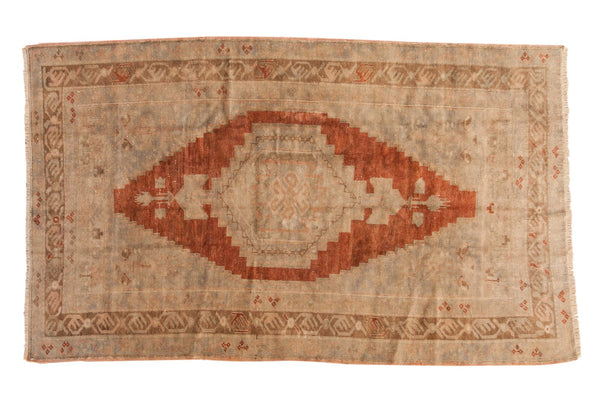 Vintage Distressed Oushak Rug / ONH item 6763