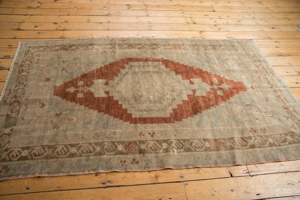 Vintage Distressed Oushak Rug / ONH item 6763 Image 6