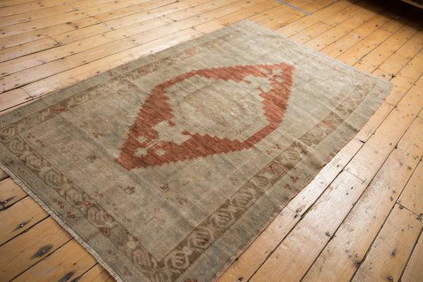 Vintage Distressed Oushak Rug / ONH item 6763 Image 13