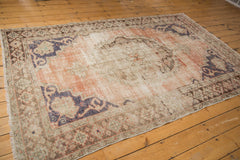 Vintage Distressed Oushak Carpet / ONH item 6764 Image 14