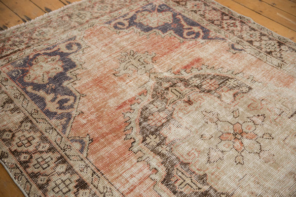 Vintage Distressed Oushak Carpet / ONH item 6764 Image 16