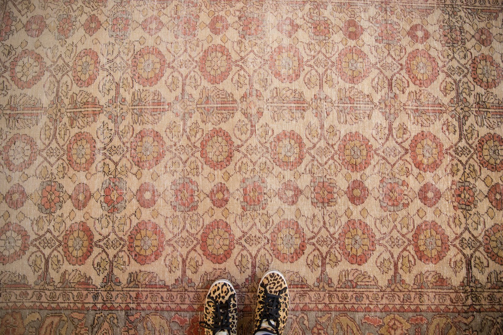 Vintage Distressed Sivas Rug / ONH Item 6779 Image 1