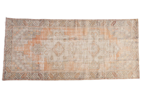Vintage Distressed Oushak Rug Runner / ONH Item 6782