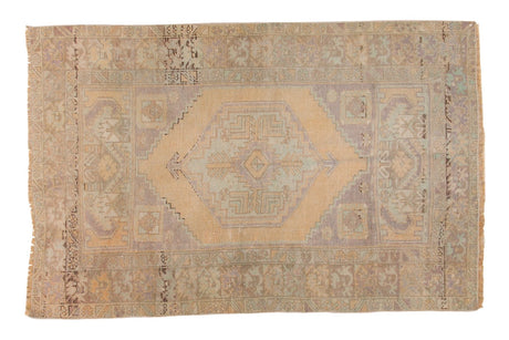 Vintage Distressed Oushak Rug / ONH item 6785
