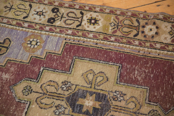 Vintage Distressed Oushak Rug Runner / ONH item 6790 Image 9