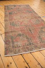 Vintage Distressed Oushak Rug Runner / ONH item 6791 Image 5