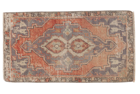 1.5x2.5 Vintage Distressed Oushak Rug Mat // ONH Item 6792
