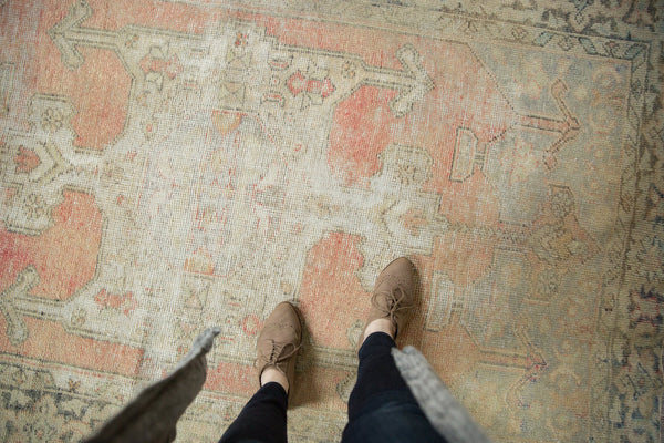 Vintage Distressed Oushak Rug / ONH item 6793 Image 1