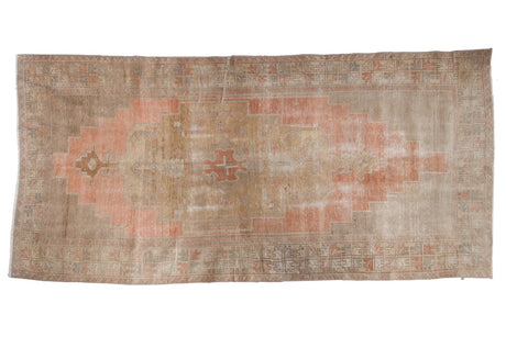 4.5x10 Vintage Distressed Oushak Rug Runner // ONH Item 6796