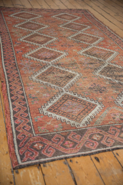5x10.5 Vintage Distressed Oushak Rug Runner // ONH Item 6799 Image 6