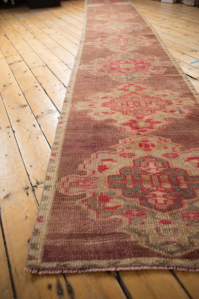 2.5x15.5 Vintage Distressed Fragment Oushak Rug Runner // ONH Item 6800 Image 6