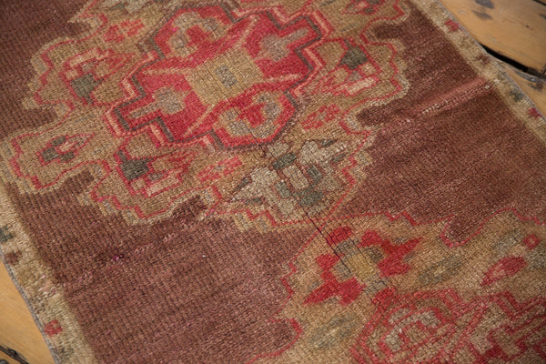 2.5x15.5 Vintage Distressed Fragment Oushak Rug Runner // ONH Item 6800 Image 8