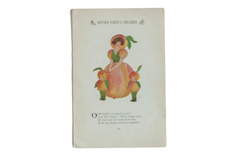 Antique M.T. Ross Mother Earth's Children Illustration