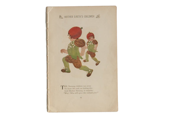 Antique M.T. Ross Mother Earth's Children Illustration