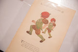 Title text 'Mother Earth's Children' on the antique illustration page with worn edge.