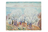 Vintage art print of the painting 
