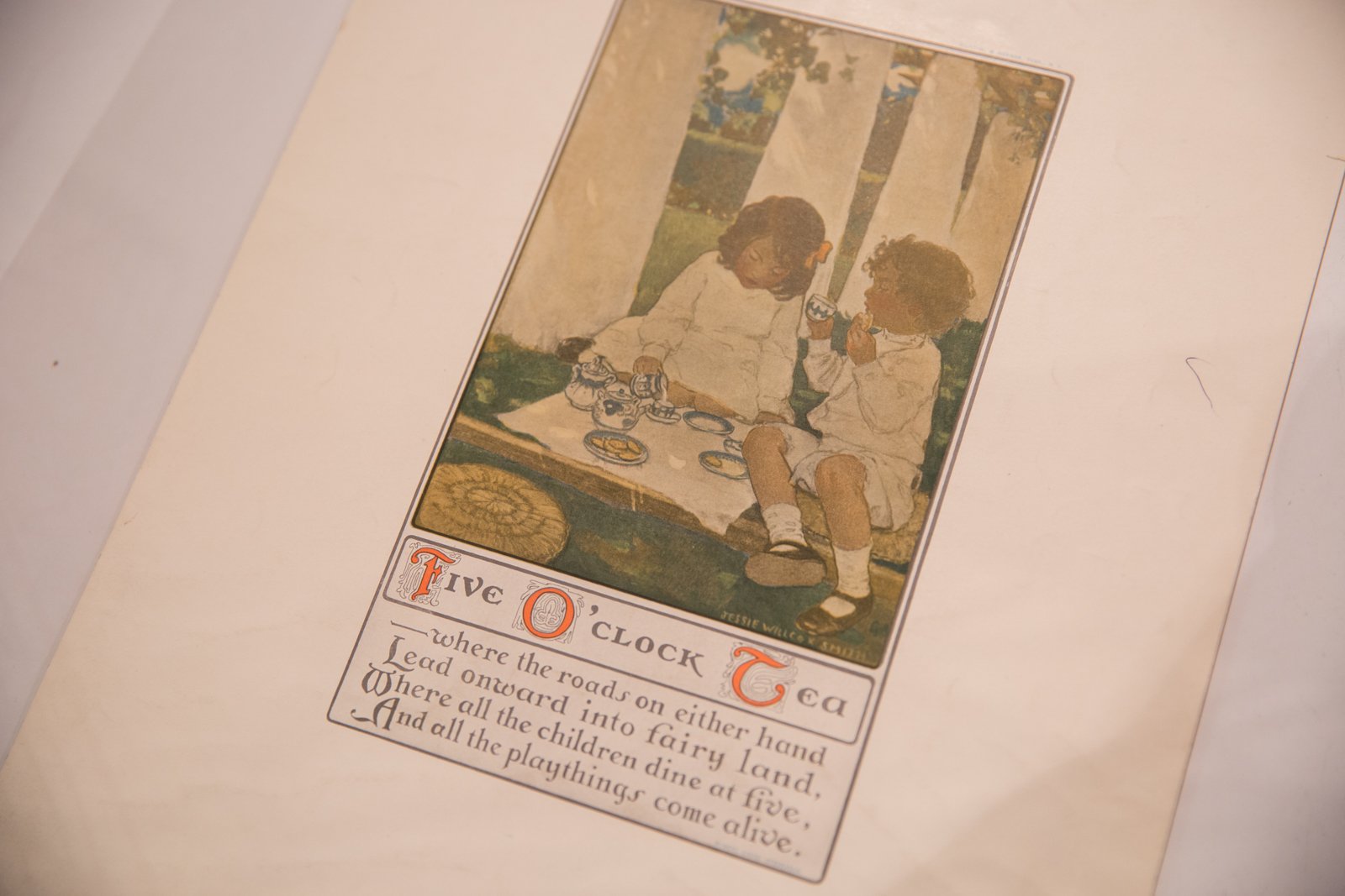 Antique Lithograph Jessie Willcox Smith Image 1