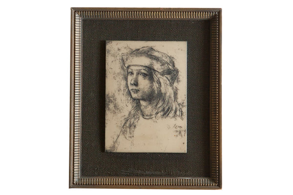 Vintage Artini Engraving