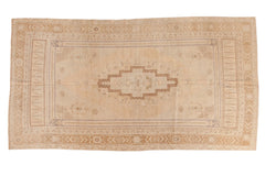 5.5x10.5 Vintage Distressed Oushak Carpet // ONH Item 6869