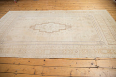 5.5x10.5 Vintage Distressed Oushak Carpet // ONH Item 6869 Image 6