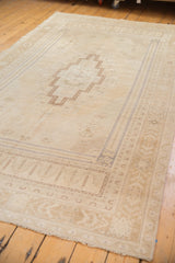 5.5x10.5 Vintage Distressed Oushak Carpet // ONH Item 6869 Image 10