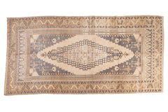 Vintage Distressed Oushak Carpet / ONH item 6896
